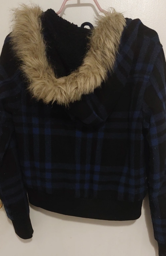 Navy Blue and Black Winter Sweater 🧡 image indicator(2)