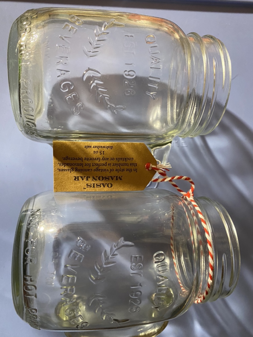 3 x Beer Mason drinking jar 15 oz as a gift image indicator(2)