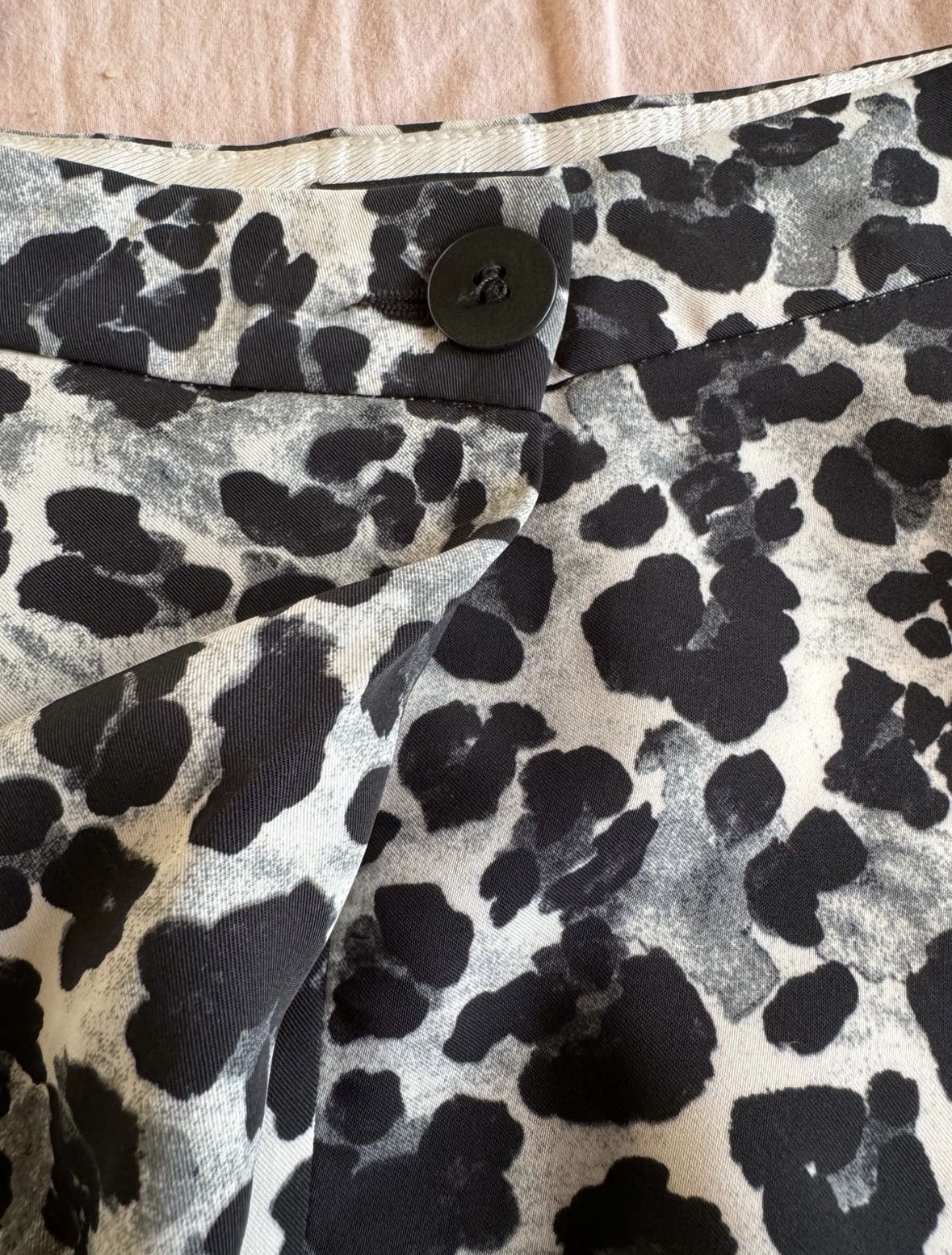 NWT Zara Leopard Print Skirted Shorts XS - photo 3
