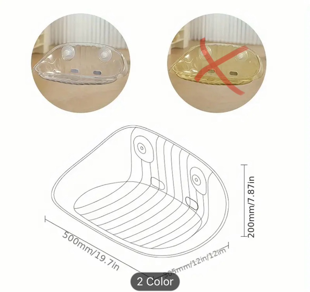 Cat hammock (transparent) - photo 4