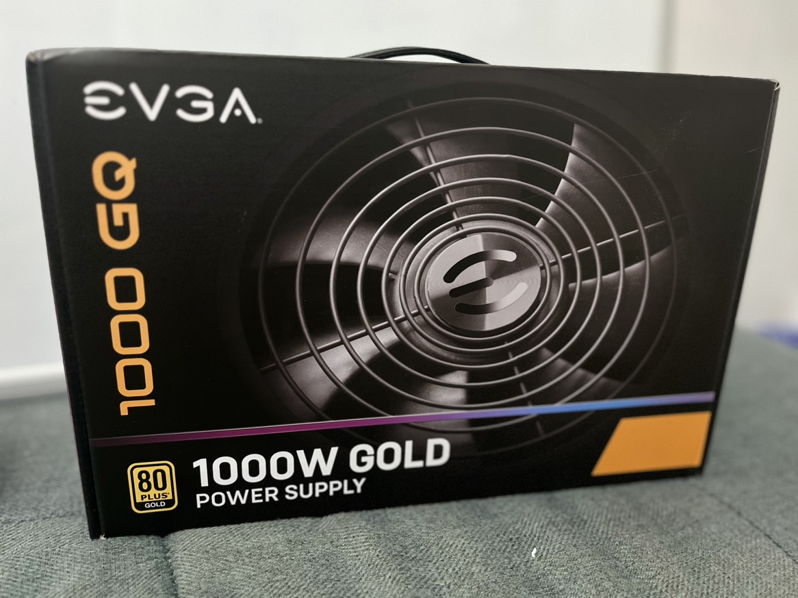 EVGA GQ 1000 WATTS GOLD PSU thumbnail