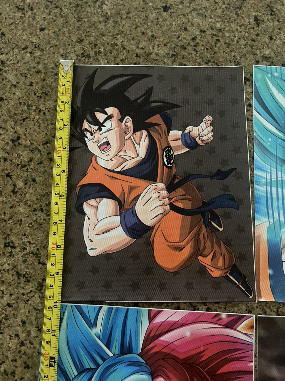 Goku Wall  poster ( 8 x 10 Inches, Set of 6 Pieces ) image indicator(2)