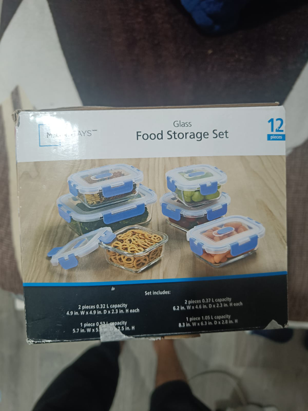 Food Storage set of 12 ( Glass ) - photo 2