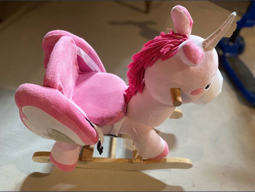 (Moving Sale)Rocking Horse - Ride Unicorn - PERFECT CONDITION! - photo 4