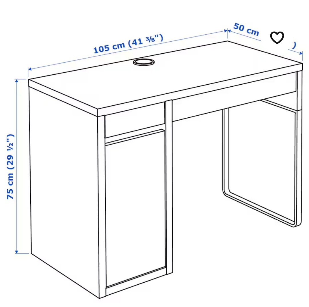Ikea desk - photo 3