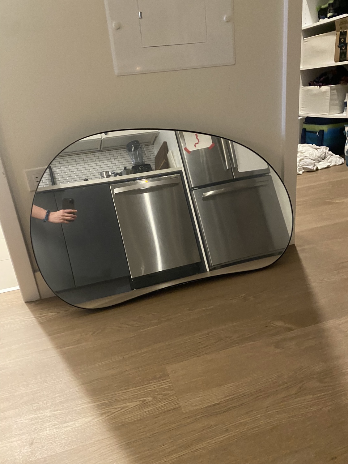 Oval mirror - photo 2
