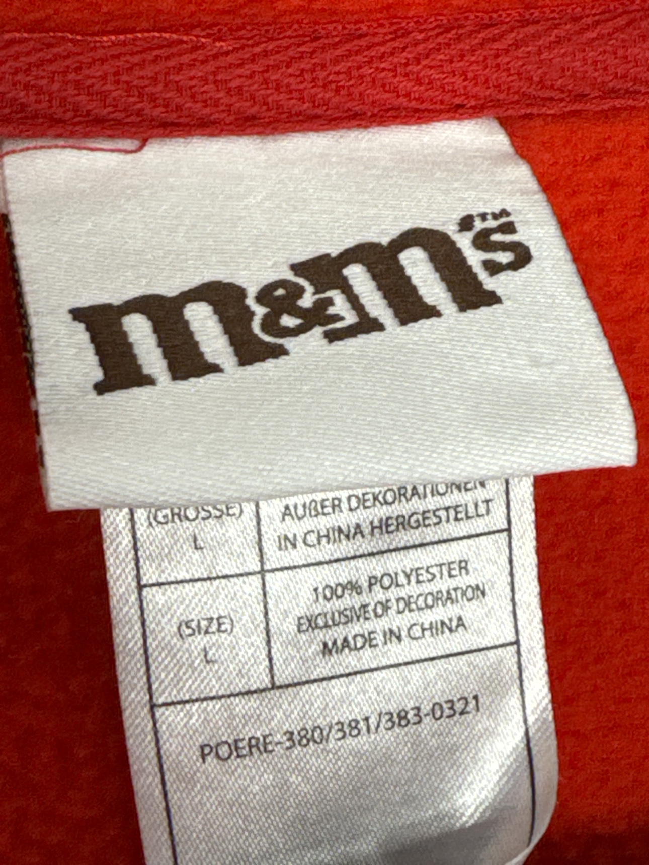 M&Ms pullover from M&Ms store image indicator(3)