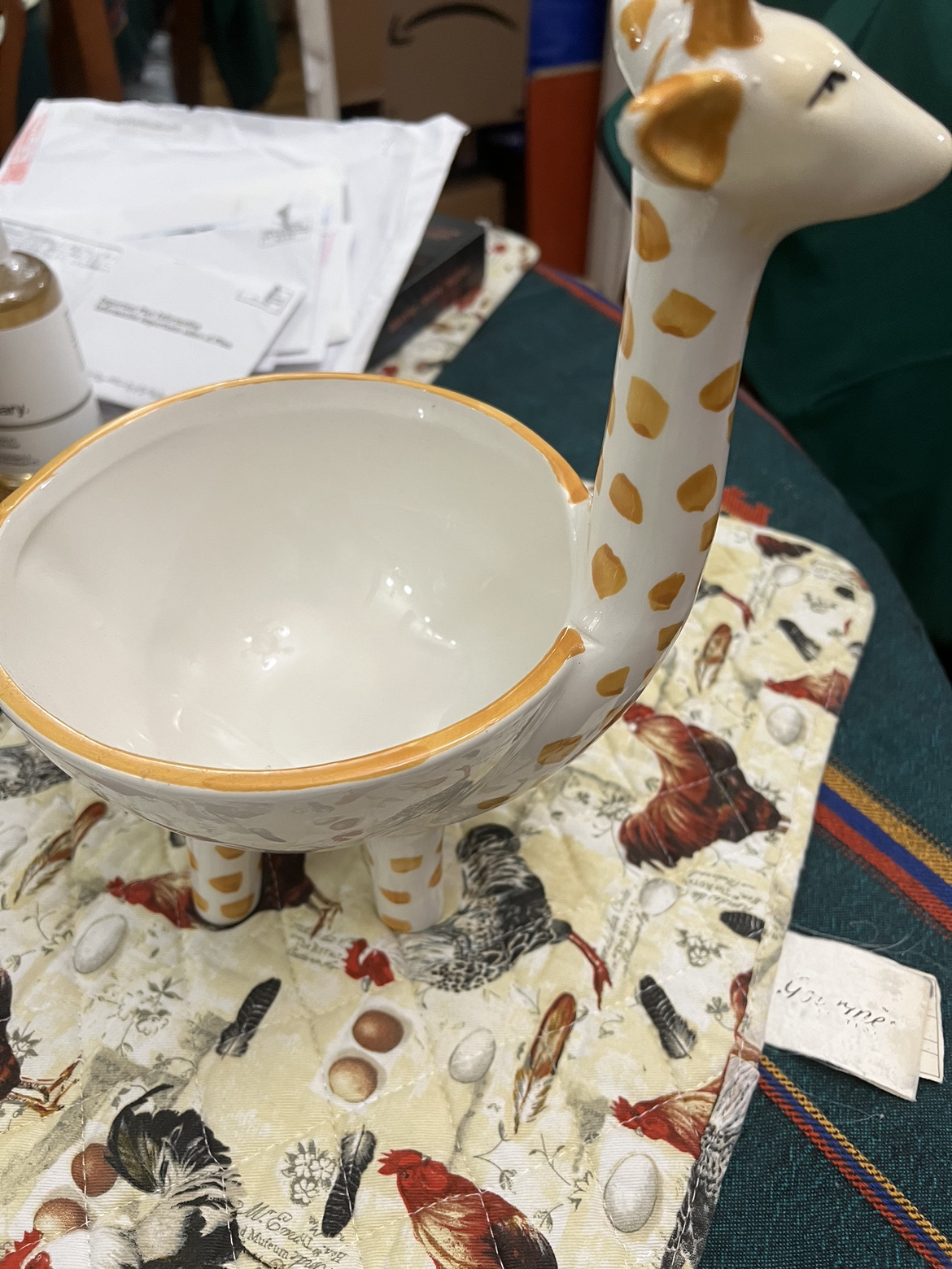 Jirafe statue bowl   $12 image indicator(5)