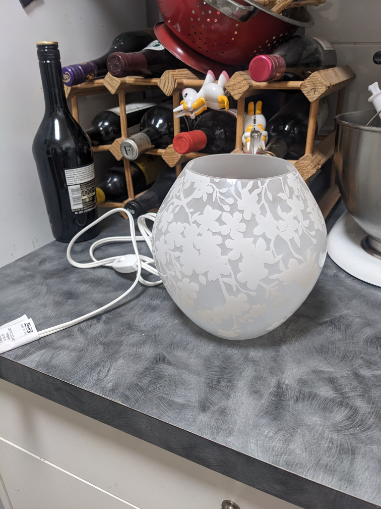 Ikea Cherry Blossom Lamp thumbnail
