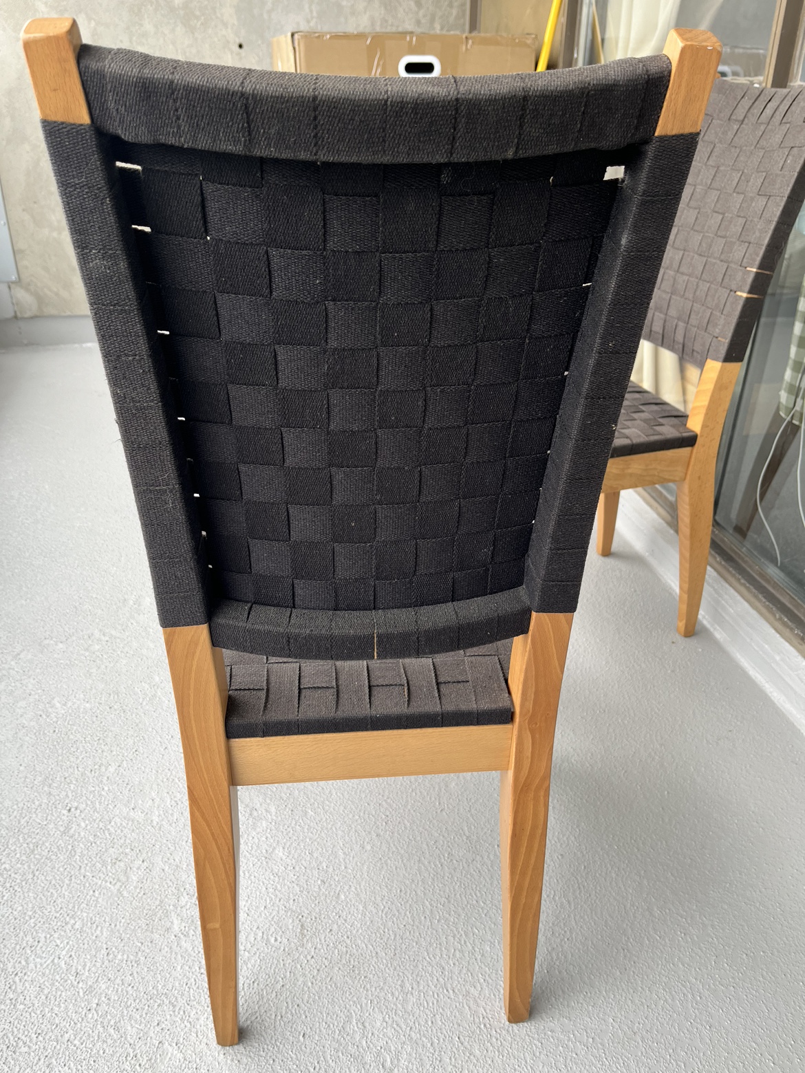 2 woven dining chairs image indicator(4)