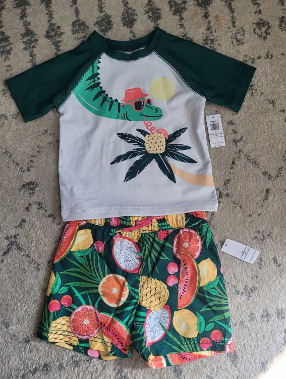 2T old navy bathing suit thumbnail