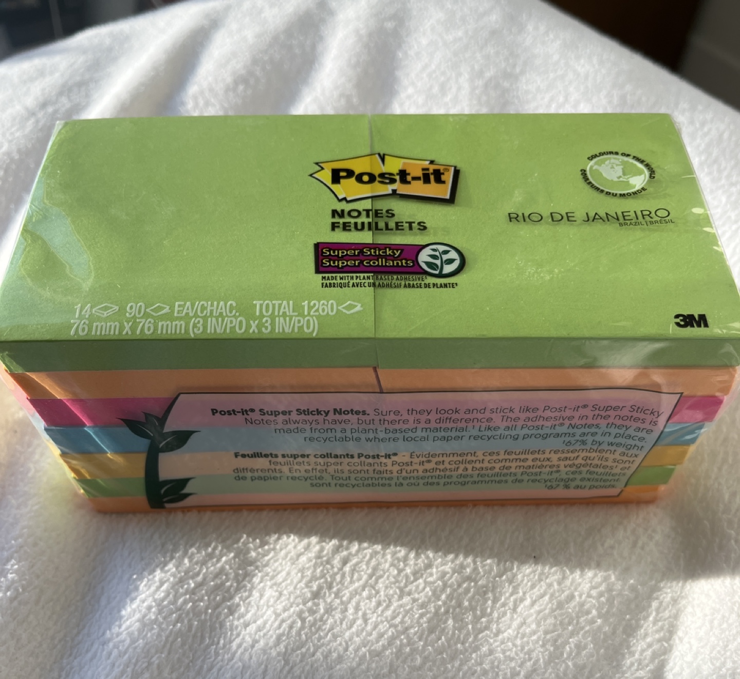 Post it Notes (Colorful) 1260 Count