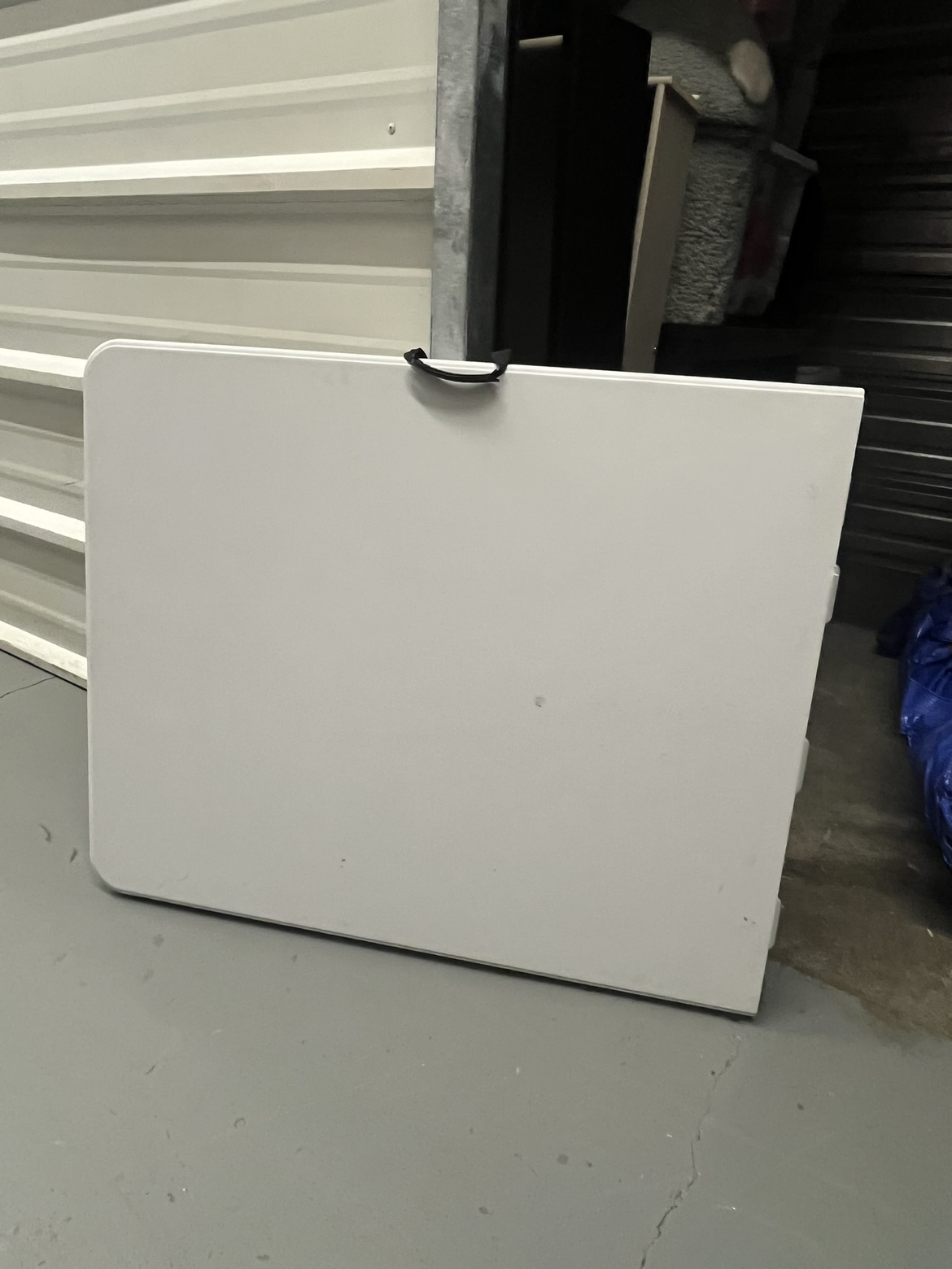 White Folding Table