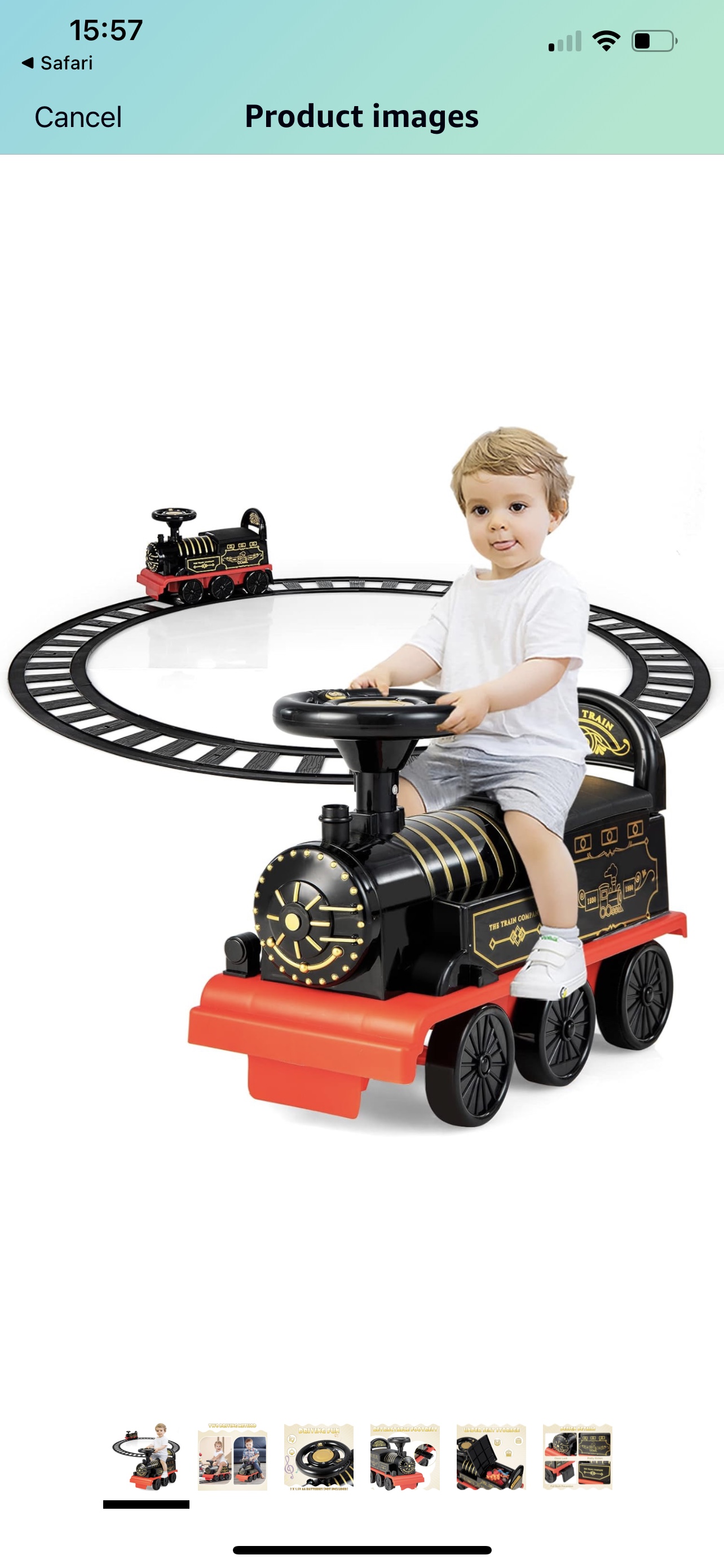 electric train set for toddlers - photo 3