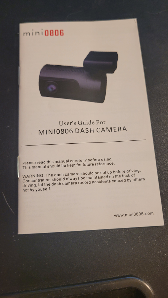 mini 0806 dashcam with GPS - photo 2