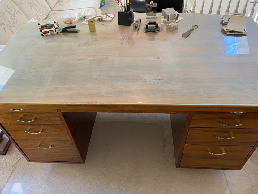 Vintage office desk