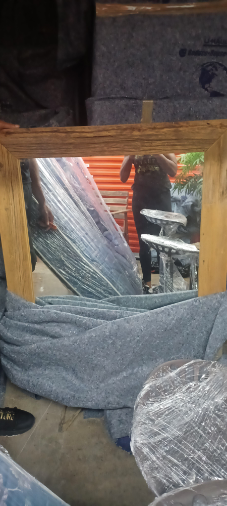 Large rustic mirror - photo 2