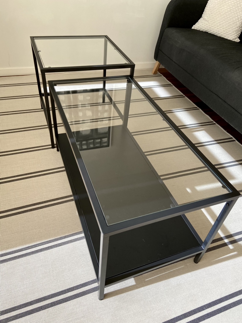 Ikea Vittsjö nesting coffee table - photo 5