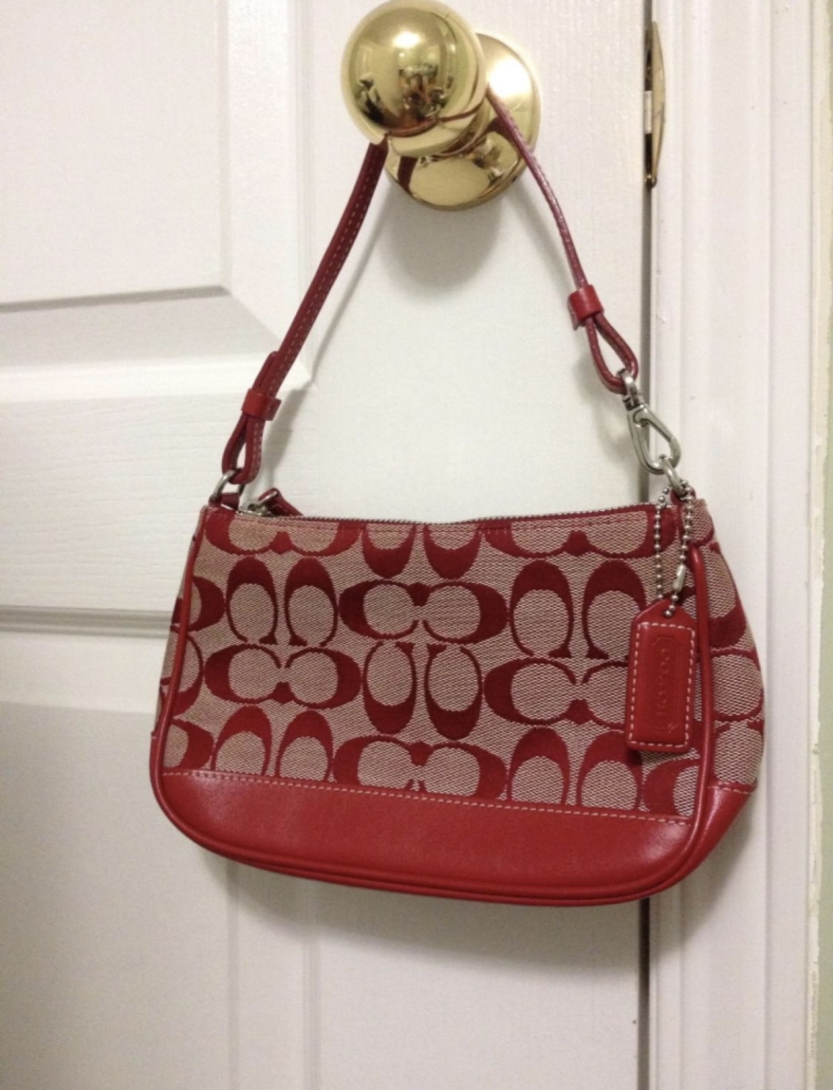 Coach Poppy Red Purse
