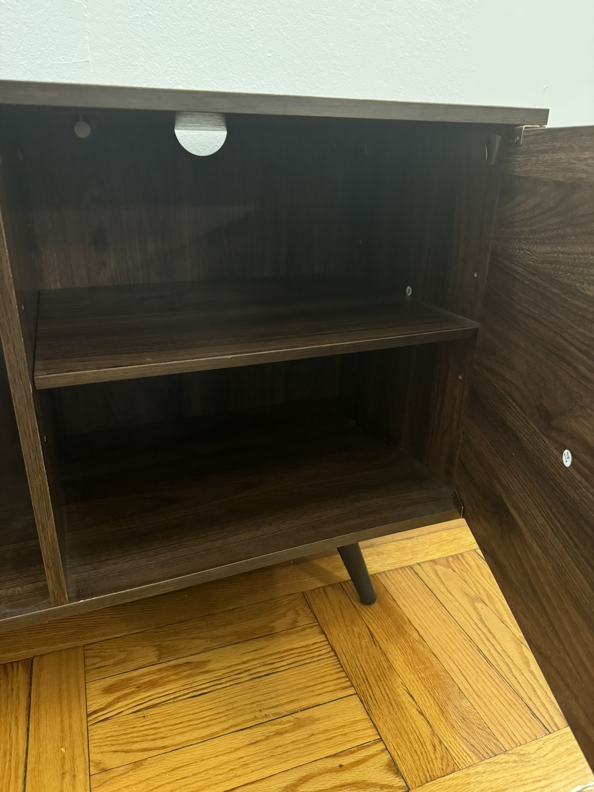 2 Door Mid-Century Storage TV Stand / Credenza - photo 3