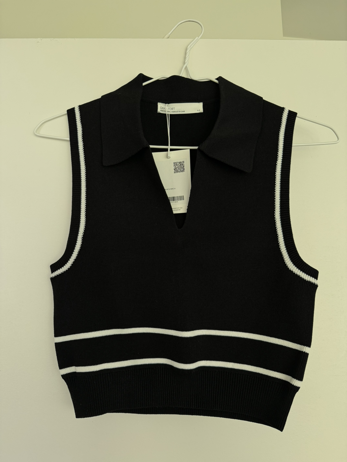 BNWT Collared Knit Tank