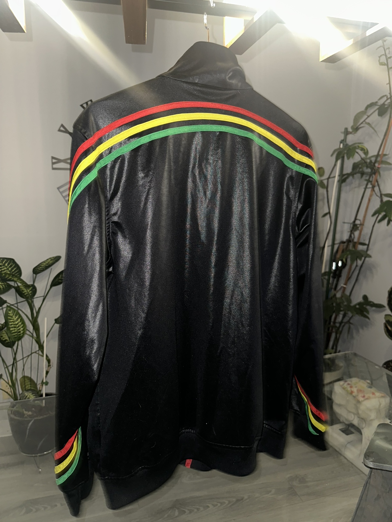 Adidas, Black Zip-Up Sweater - photo 4