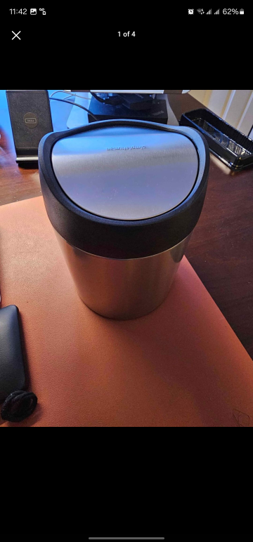 Simple Human mini can garbage can