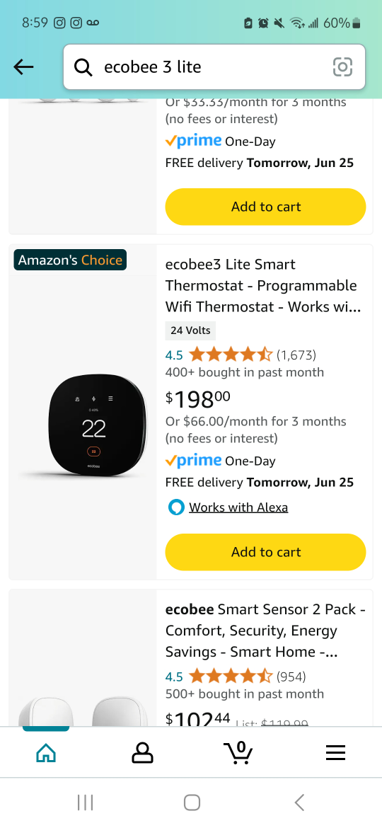 ecobee3 lite thermostat - photo 4