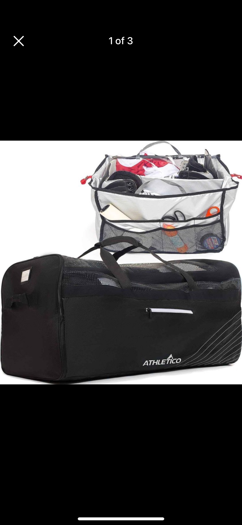 New hockey bag athletico
