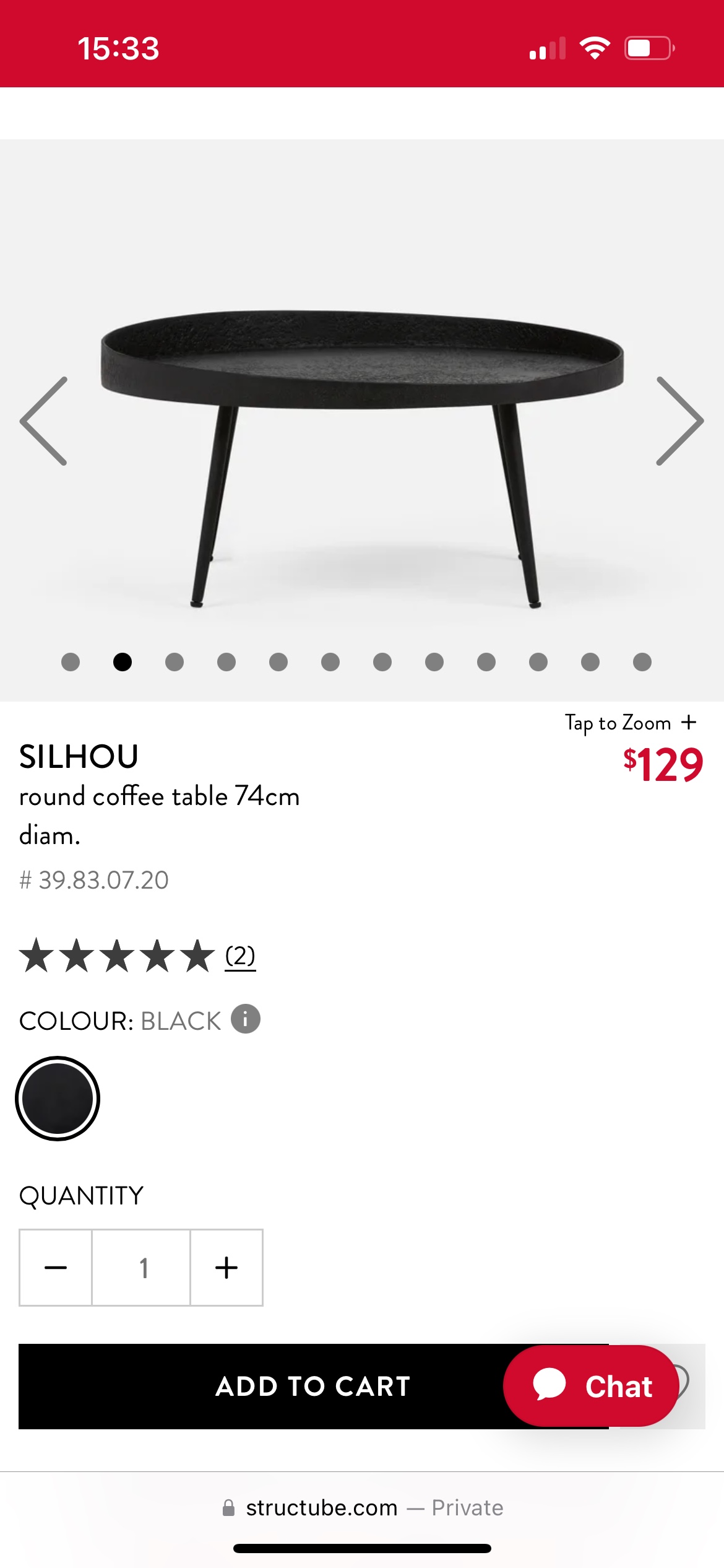 SILHOU coffee table image indicator(2)