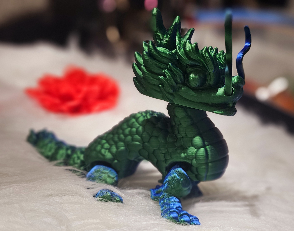 3D Printed Animal toys Flexible Joint Articulated animal toy image indicator(4)