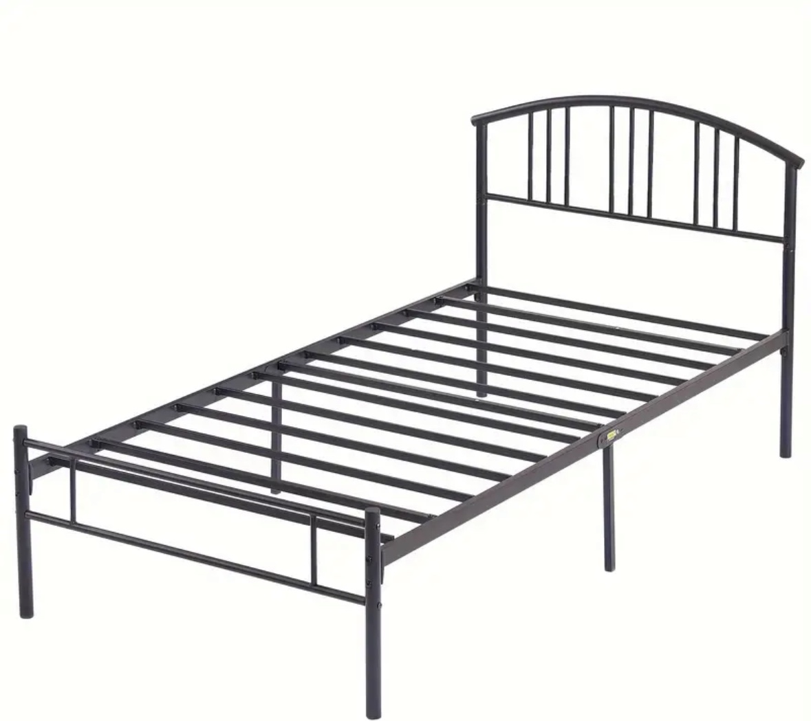 Twin Bed Frame with Mattress