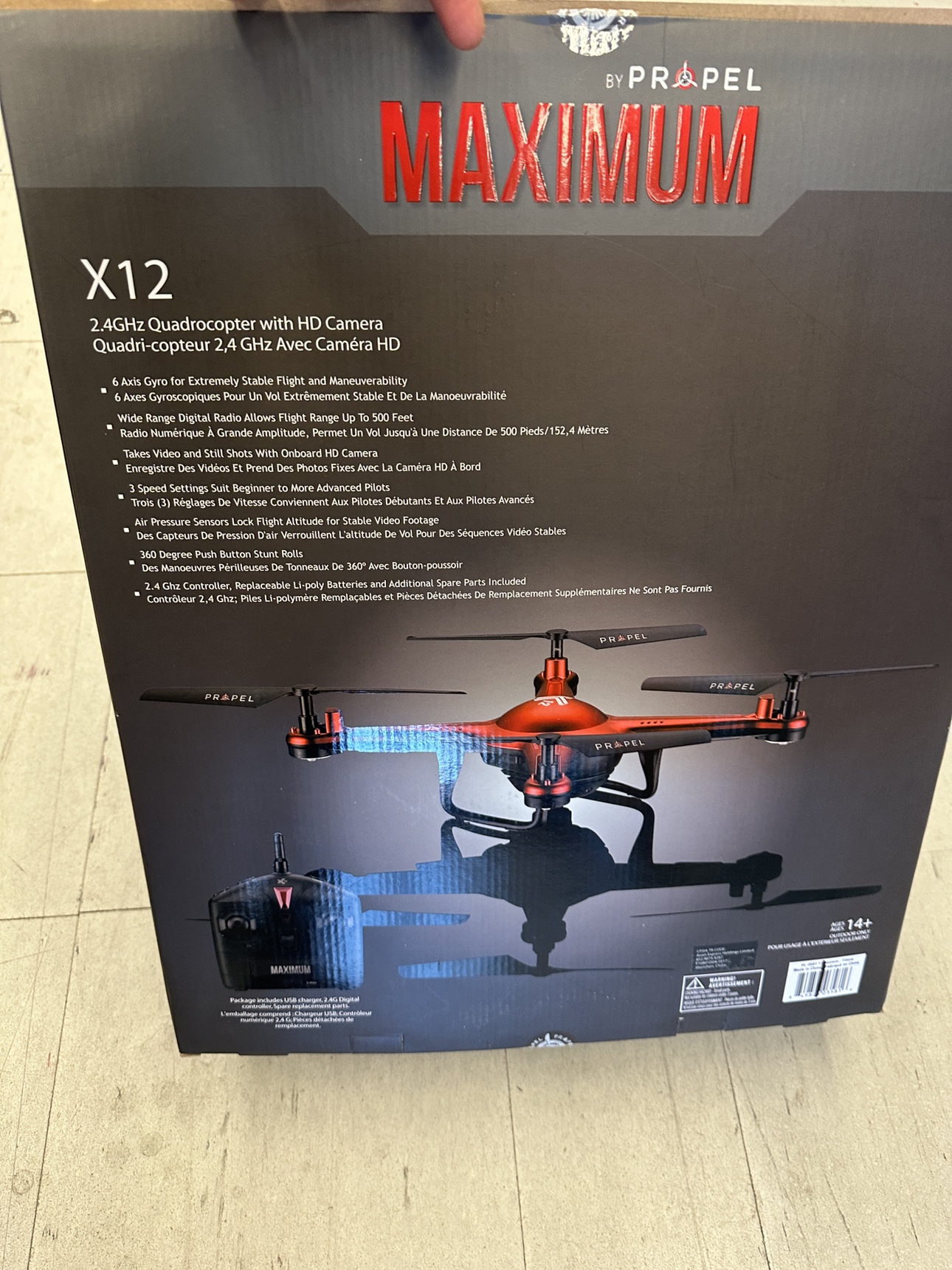 Brandnew propel x12 Quadrocopter with HD Camera - photo 2