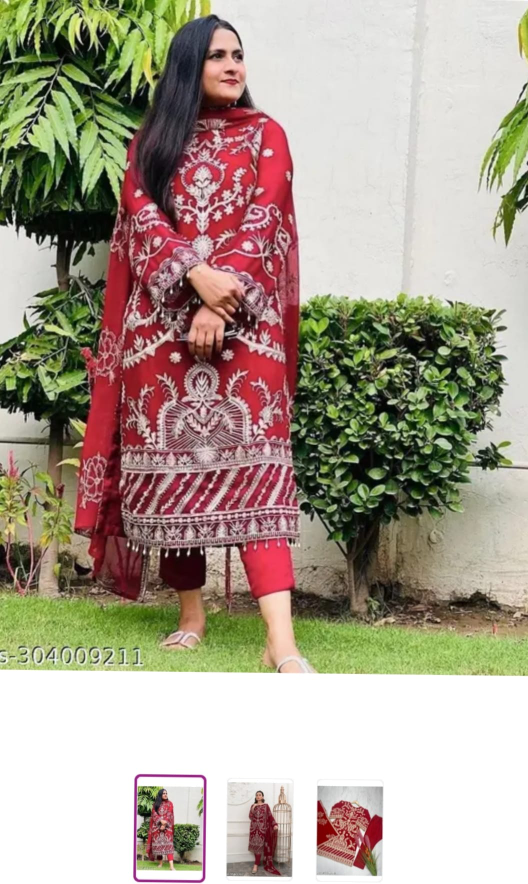 Punjabi heavy Dress 👗 thumbnail