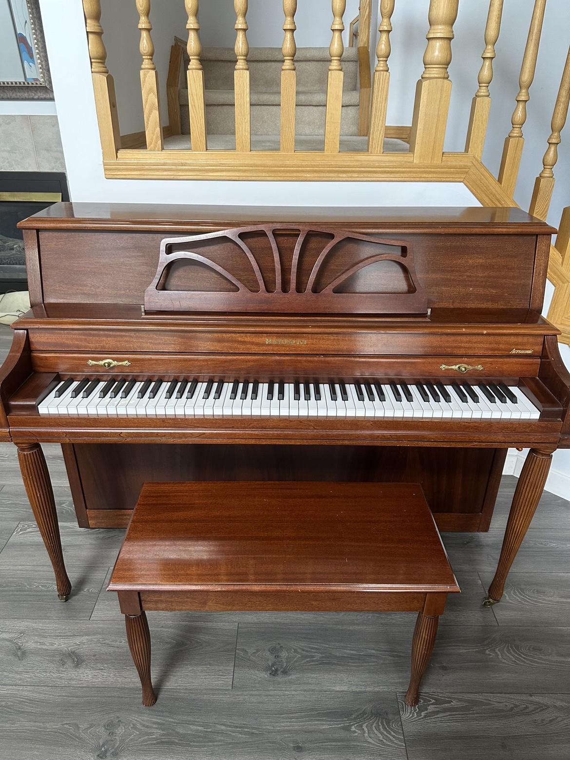 1991 Baldwin Acrosonic 2060 Upright Piano
