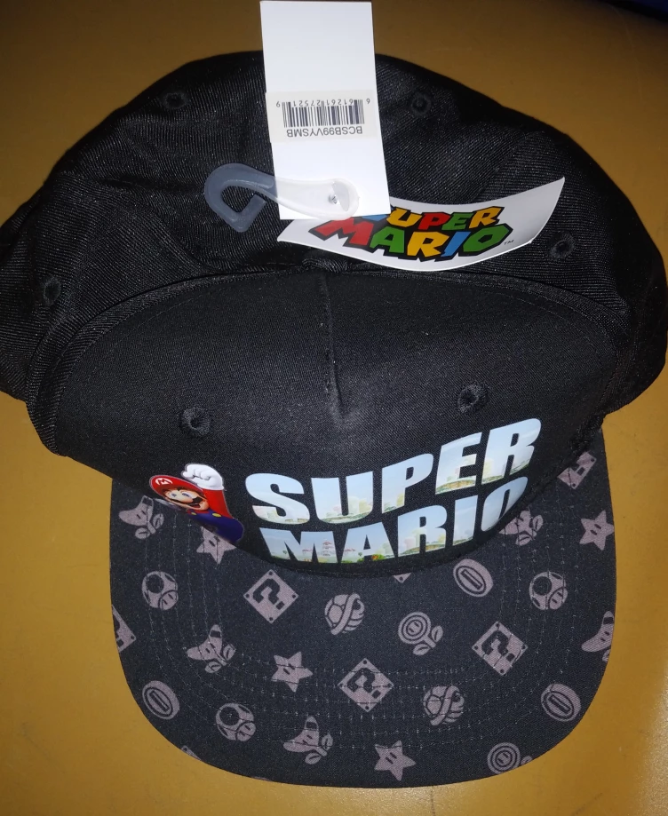 NEW!   Super Mario (Knapsack, Lunch Bag & Baseball Cap) ALL for image indicator(5)