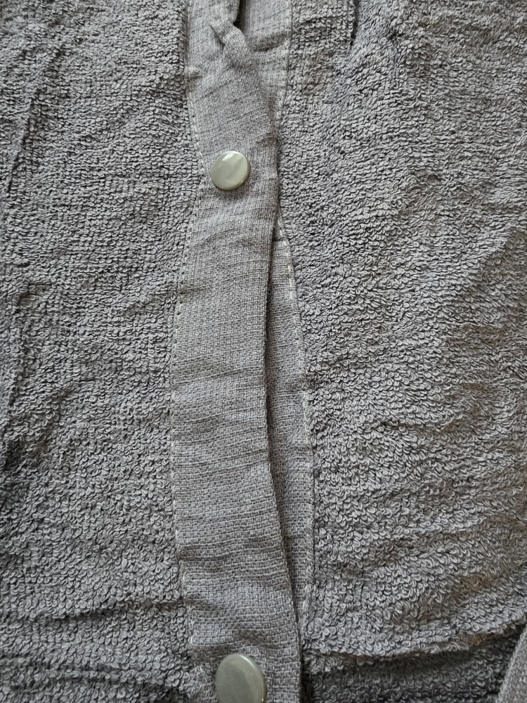 Grey Color Quick Drying Wrap / Pool /Beach Towel, 100% Cotton image indicator(5)