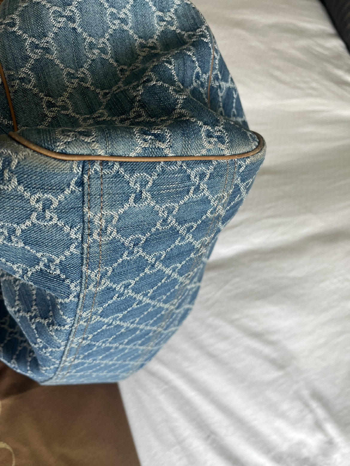 Gucci Sukey denim bag large image indicator(4)