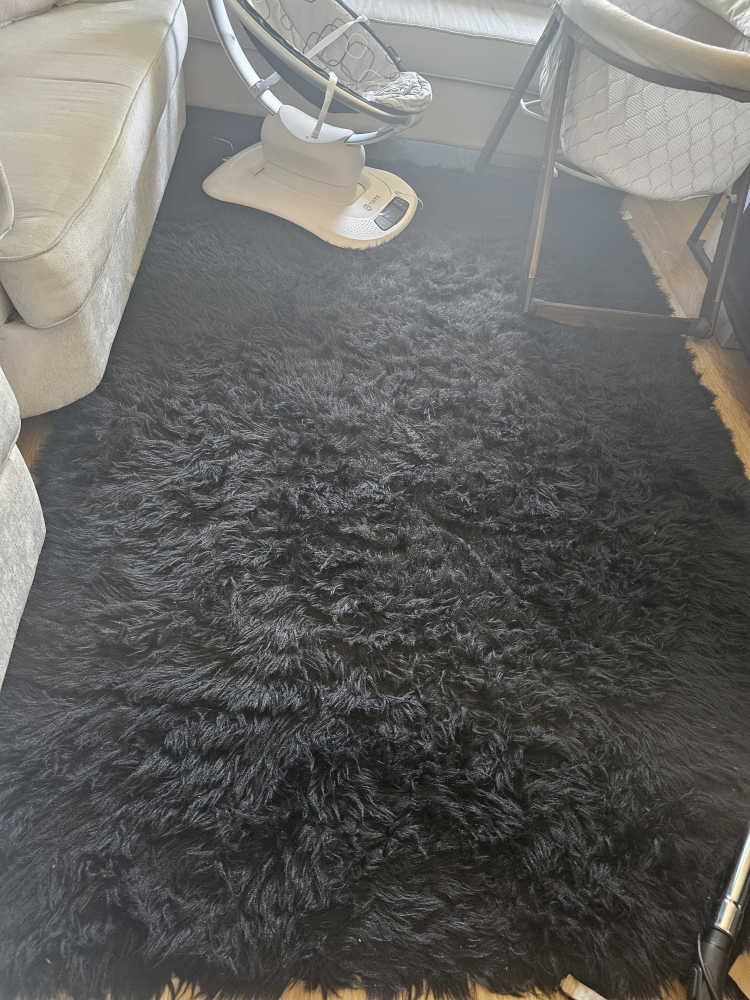 Bonnie Faux Fur Sheepskin Vegan Rug - 8' x 5'