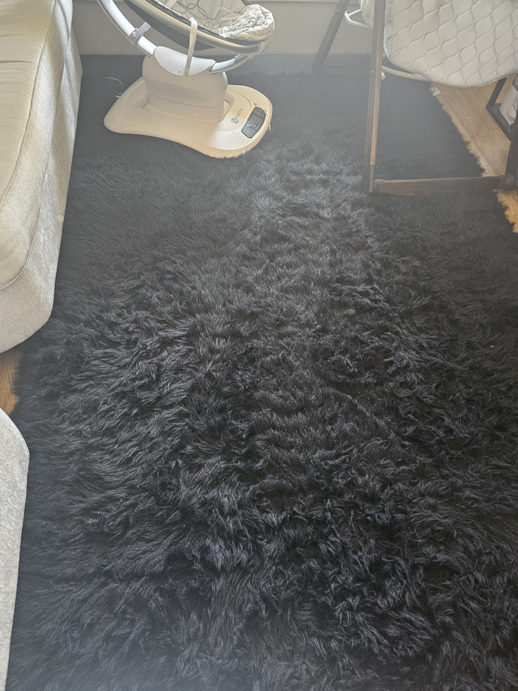 Bonnie Faux Fur Sheepskin Vegan Rug - 8' x 5' - photo 3