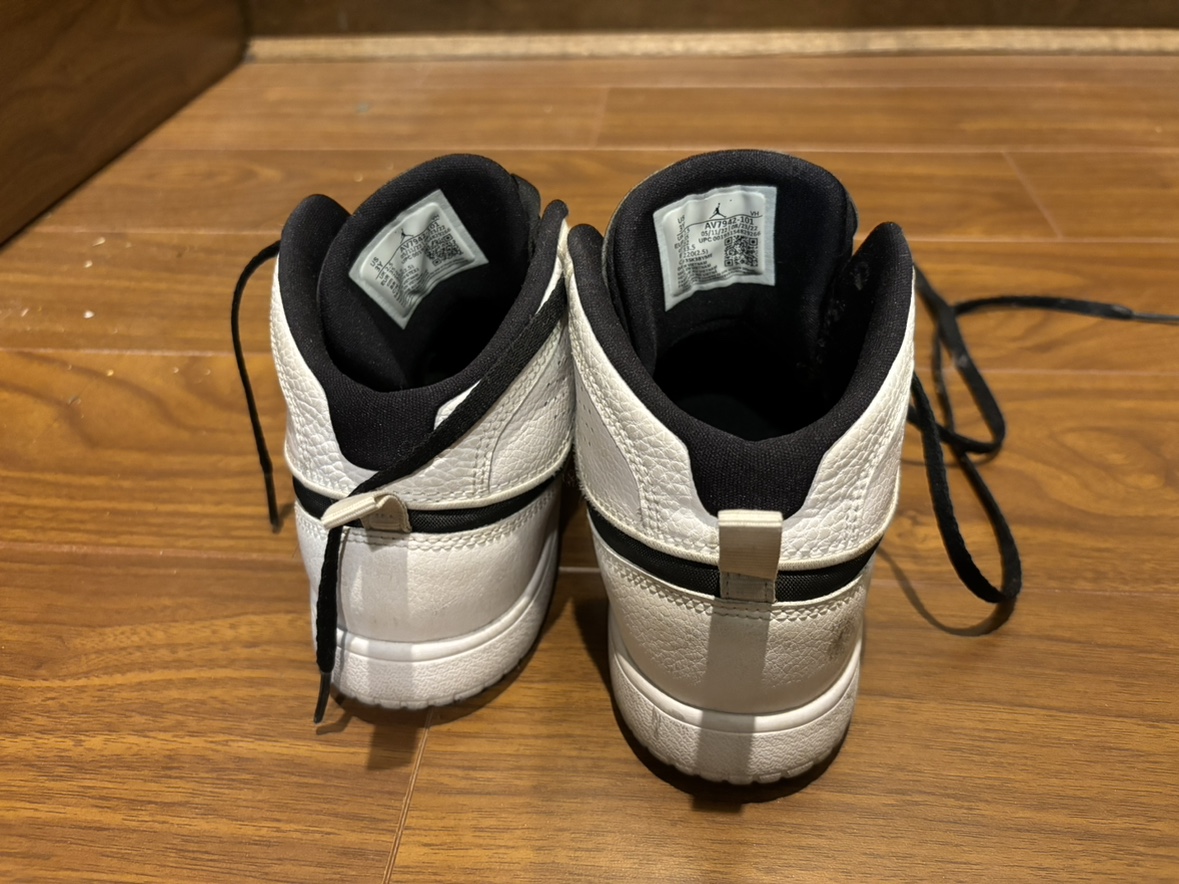 Nike Air Jordan Access White  Basketball Shoes Size 3Y US image indicator(4)