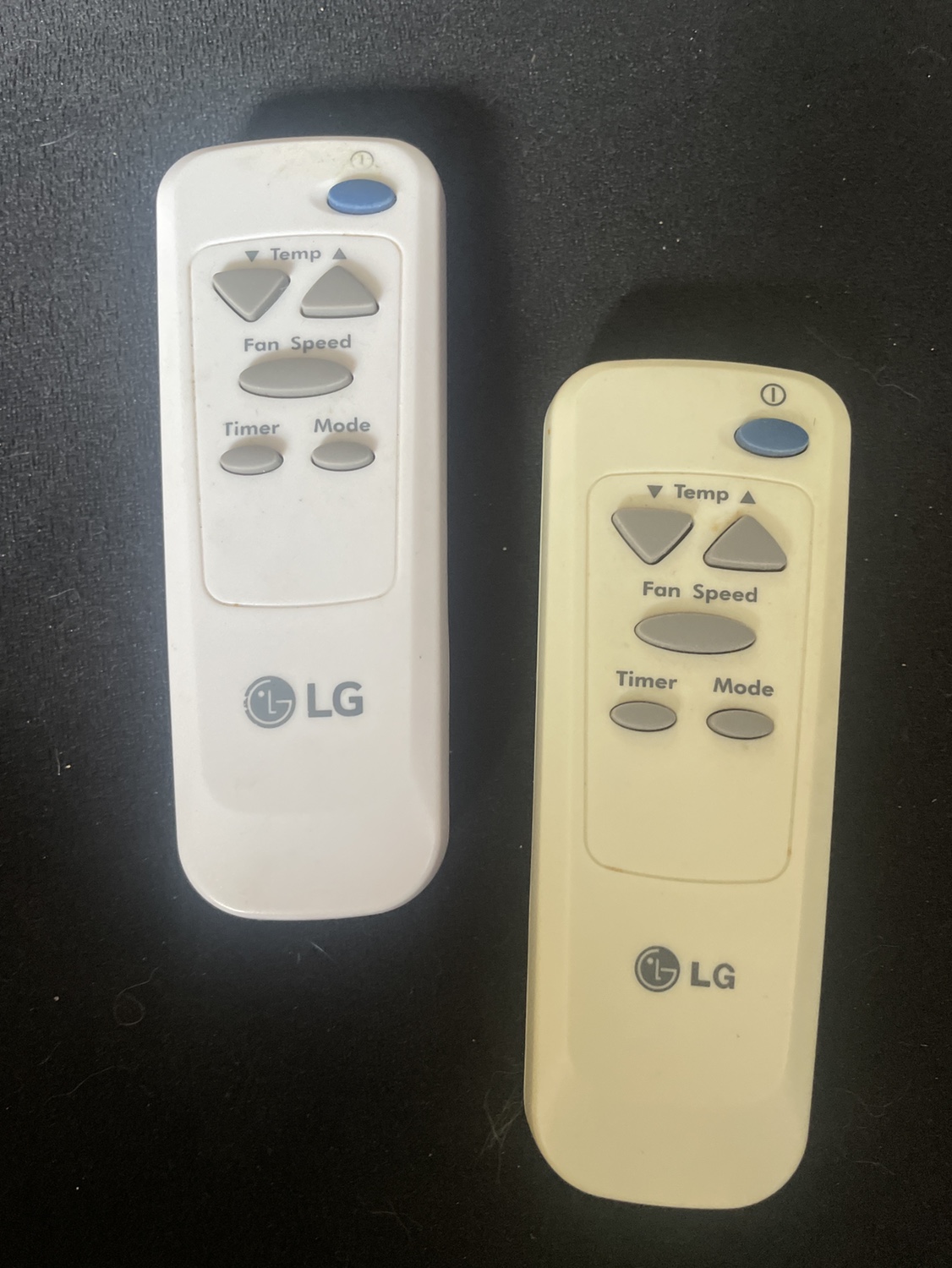 LG air conditioner remotes