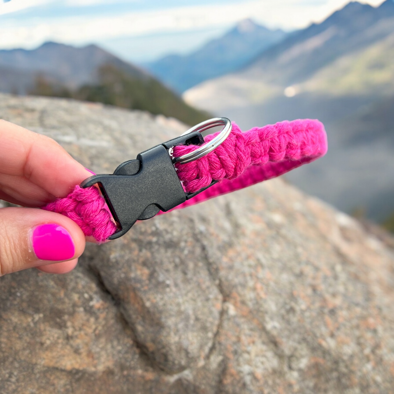 Handmade macrame collar for pets - photo 2