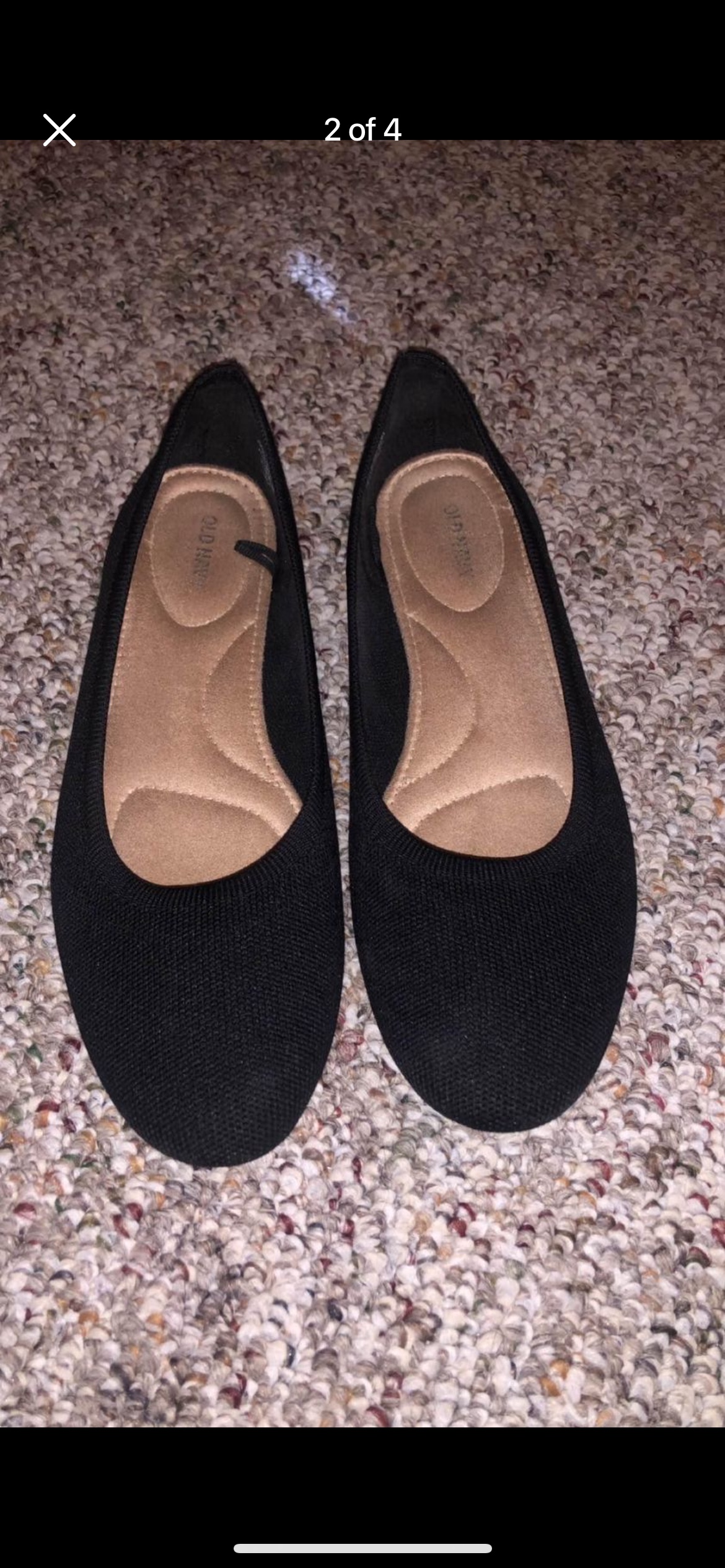 Black flats