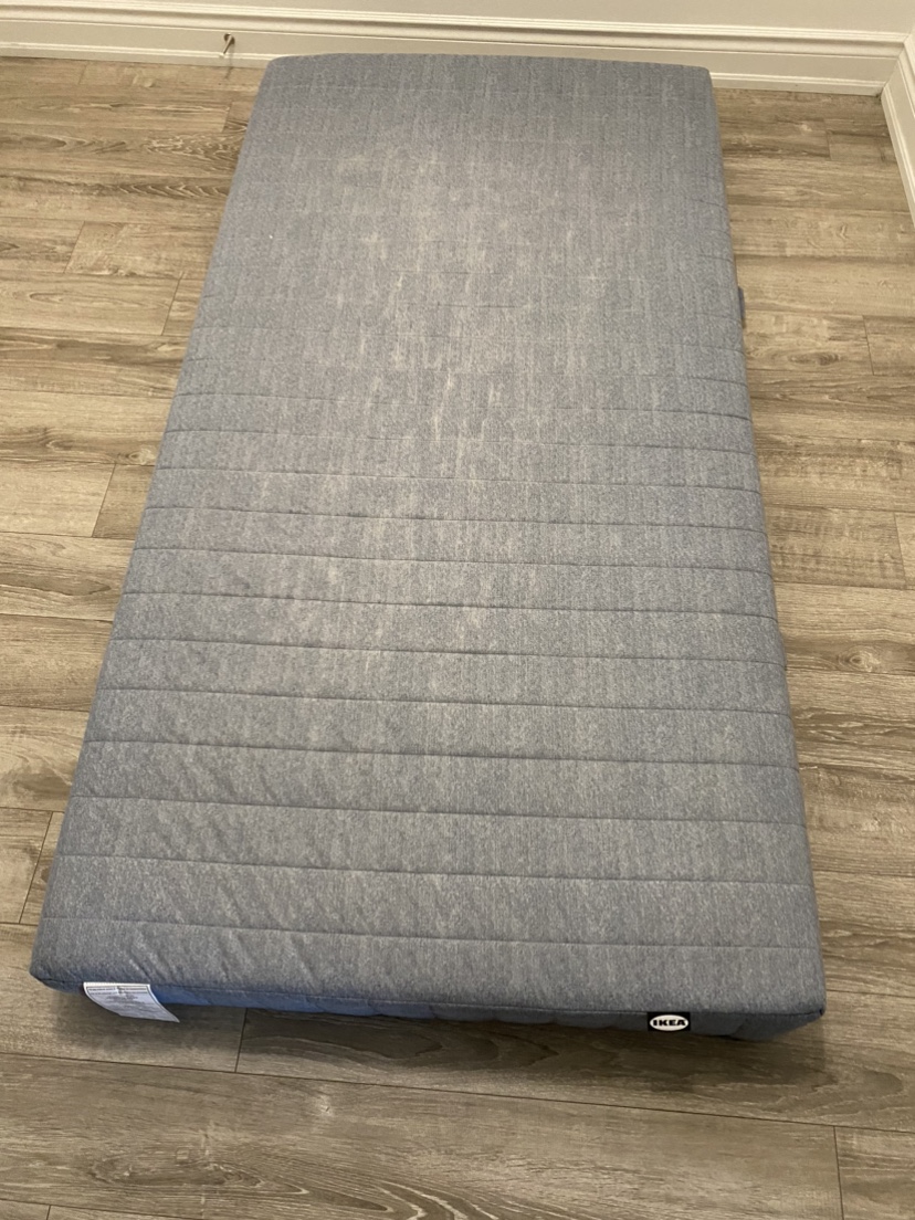 twin bed frame & mattress - photo 3