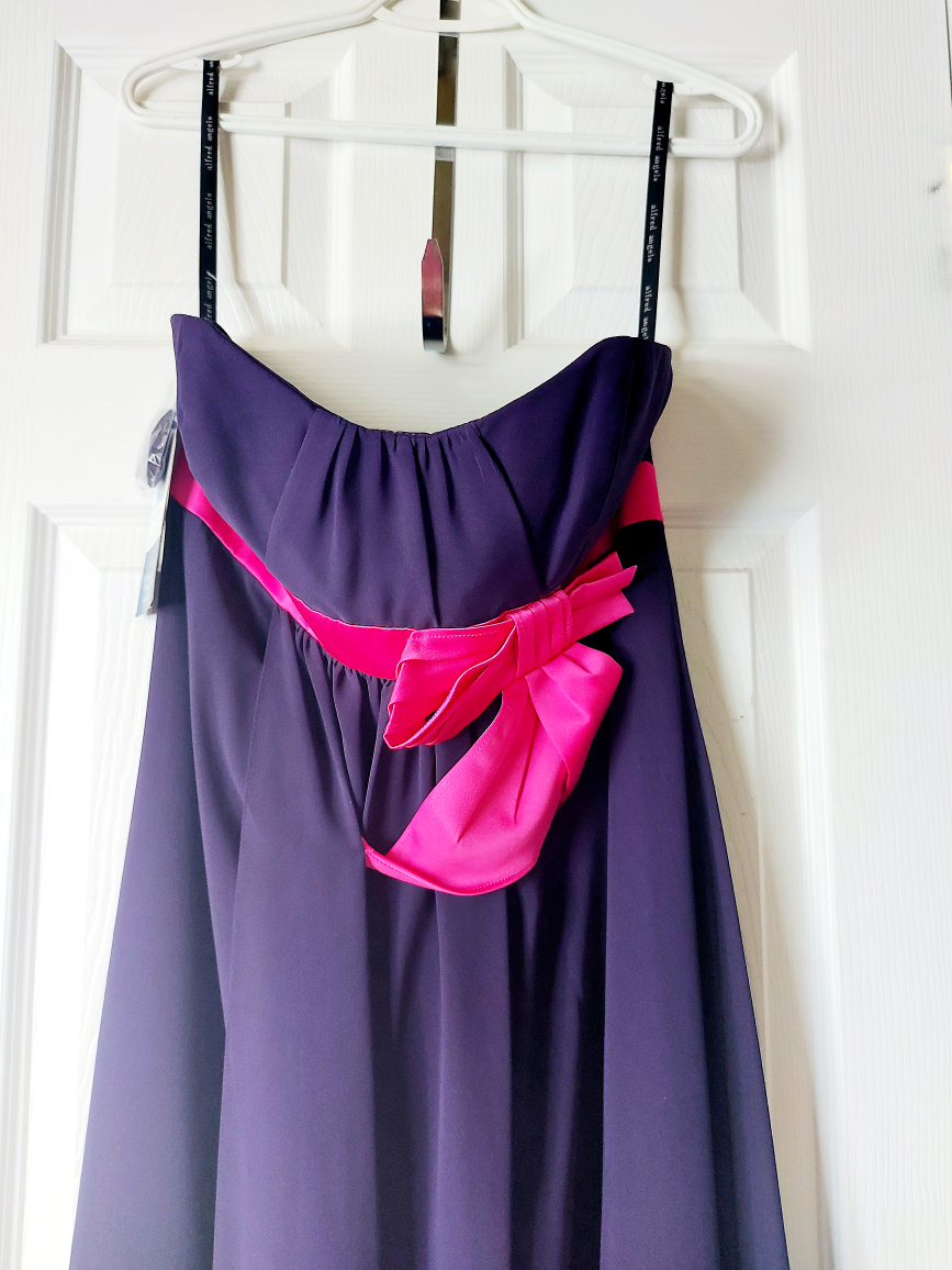 Alfred Angelo Strapless Formal Dress image indicator(3)