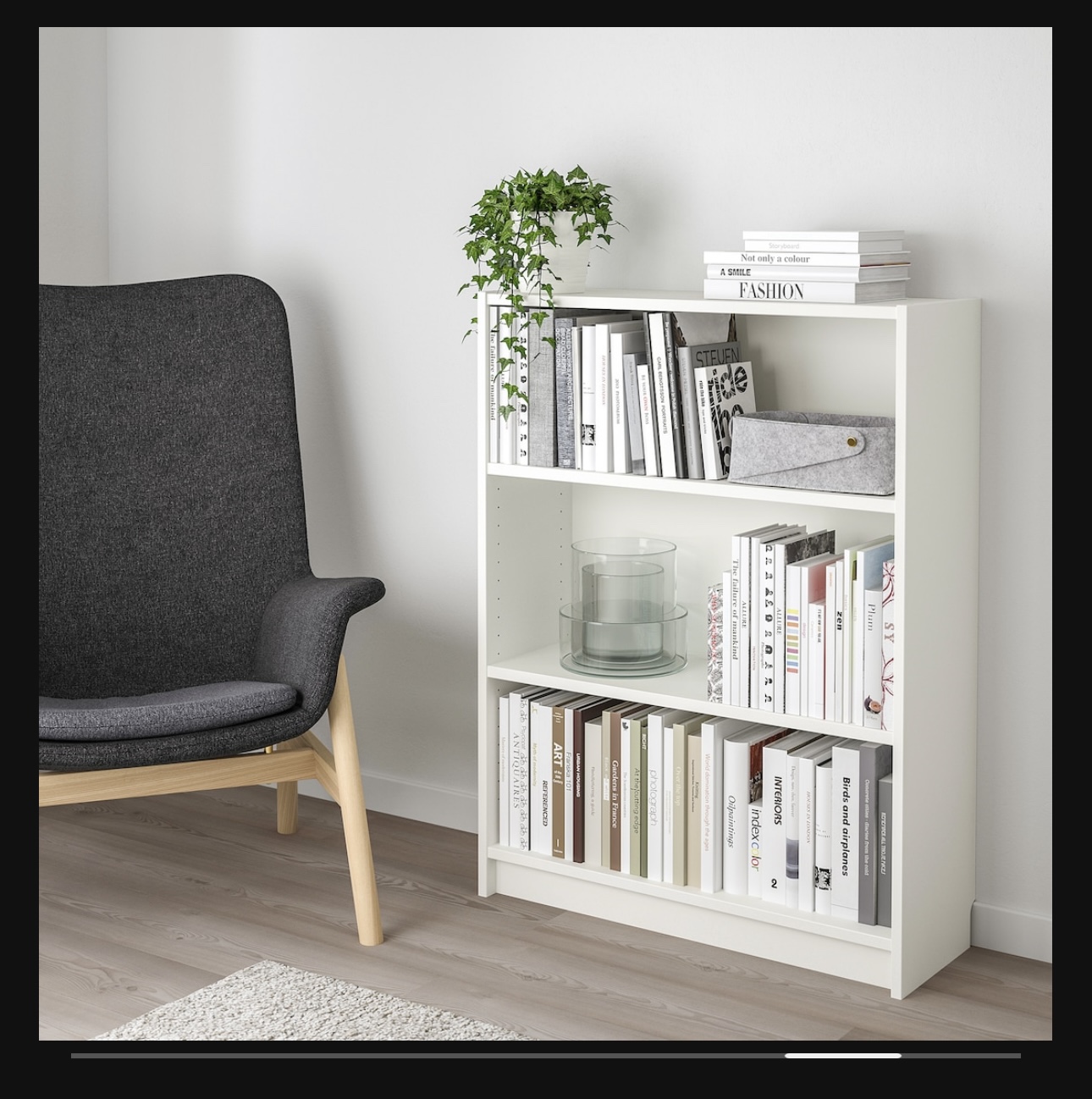 2 Billy IKEA Bookshelves - fully assembled - photo 3