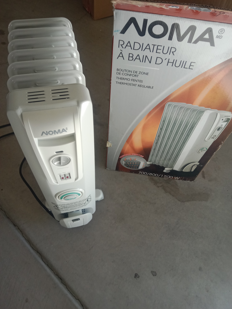 Noma oil filtered heater
