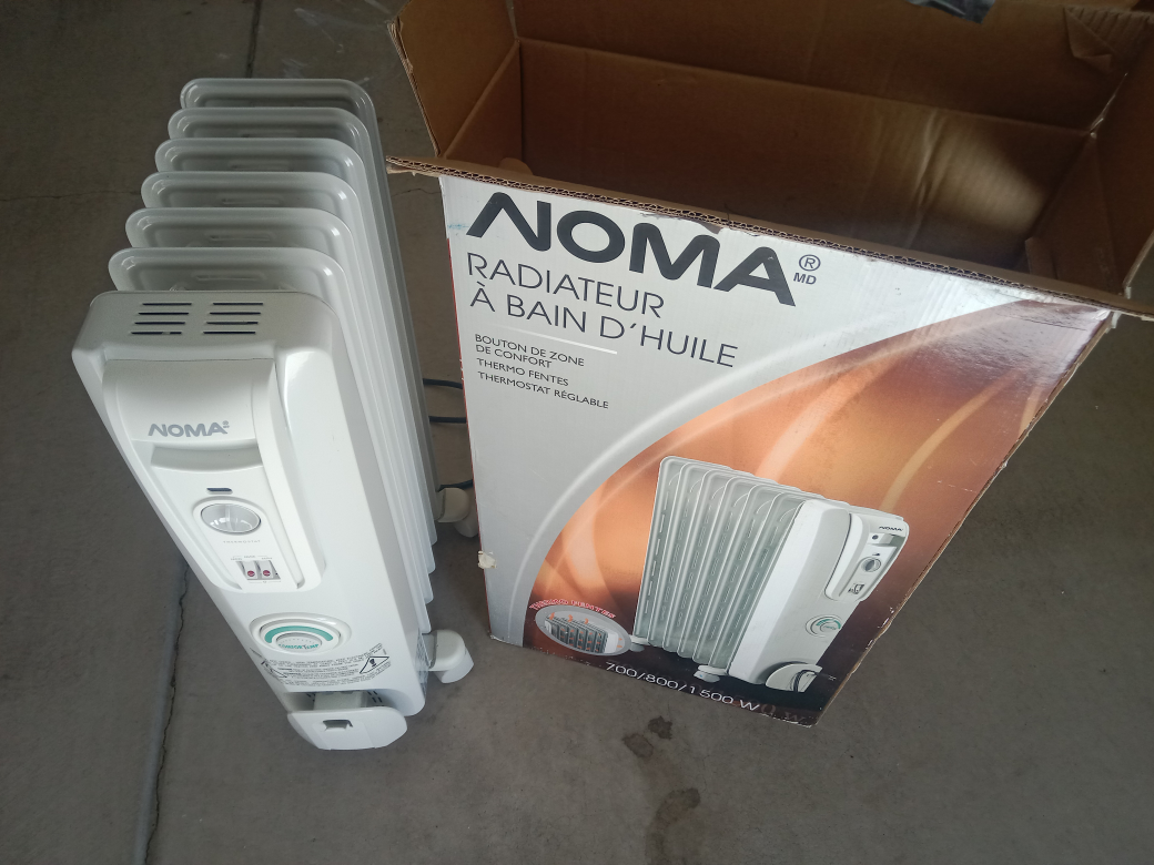 Noma oil filtered heater - photo 2