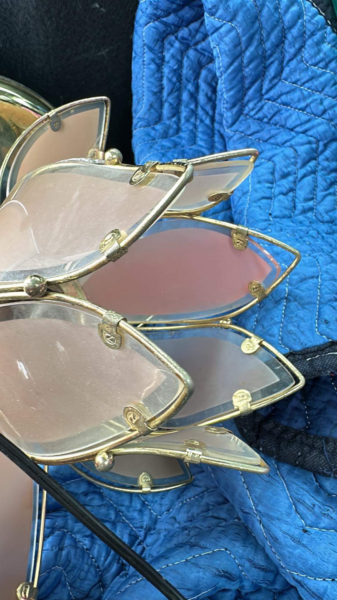 Vintage Pink Lotus Table Lamp (Will Deliver In Toronto) image indicator(7)